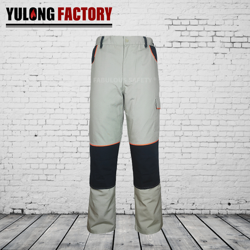 欧标棉锦阻燃防电弧防静电裤子