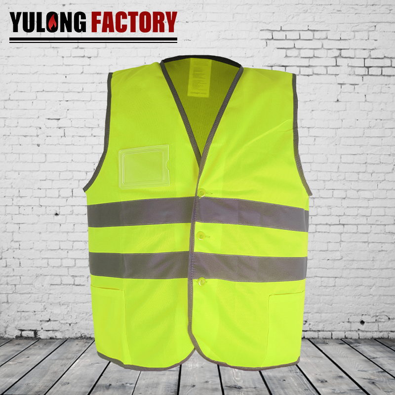 欧标尼棉抗油拒水荧光马甲