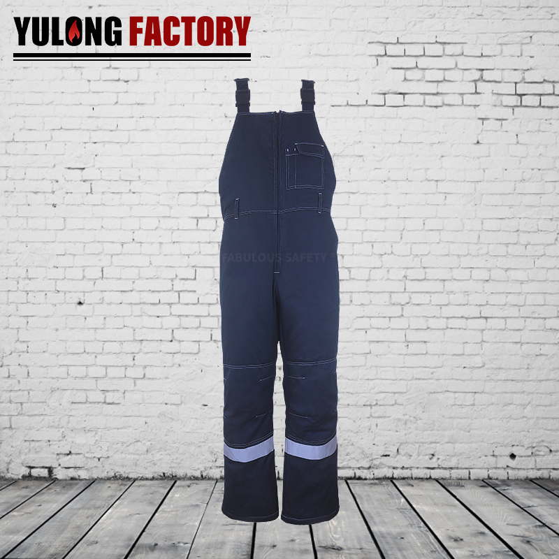 欧标全棉阻燃防电弧防静电背带裤