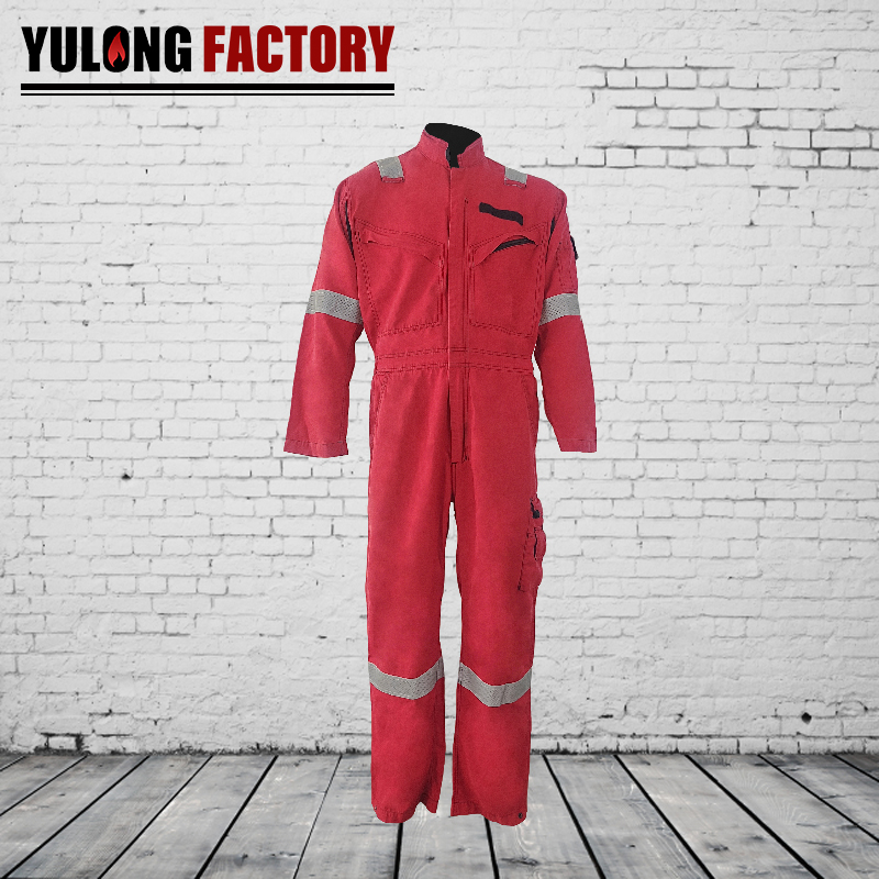 NFPA2112芳纶阻燃防电弧防静电连体服