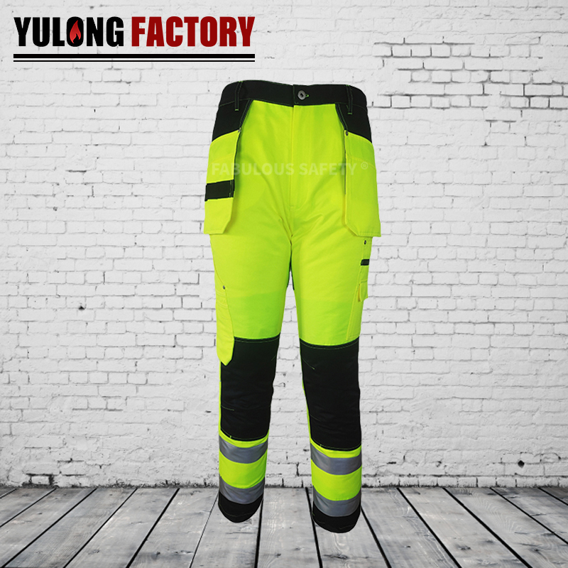 欧标涤棉抗油拒水防静电裤子