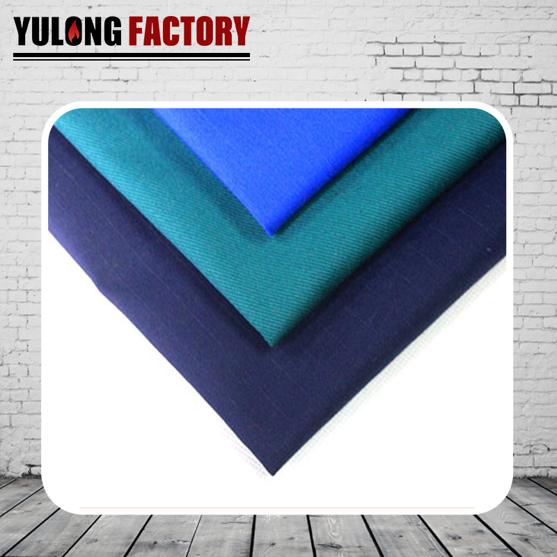 涤棉斜纹抗油拒水防静电布料